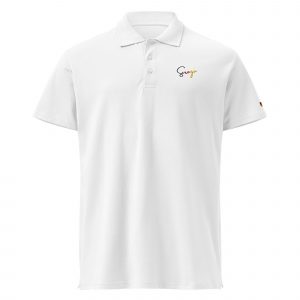 SCROGO Schwarz-Rot-Gold Polo
