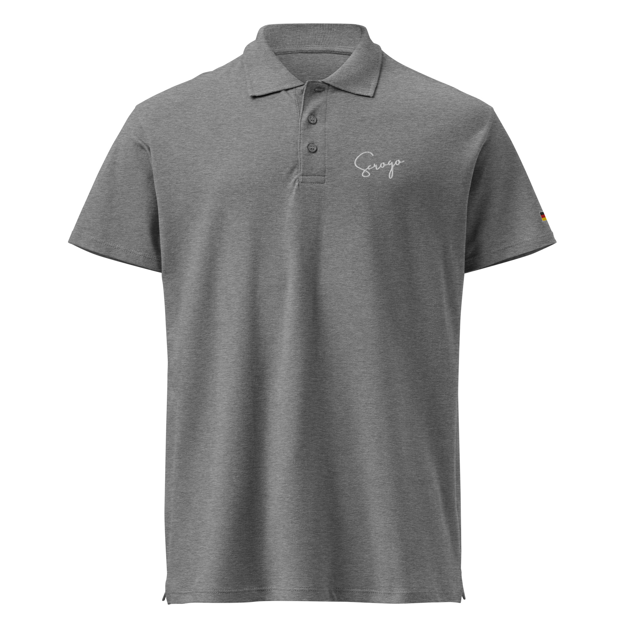 SCROGO Schwarz-Rot-Gold Polo mehrfarbig – Bild 5